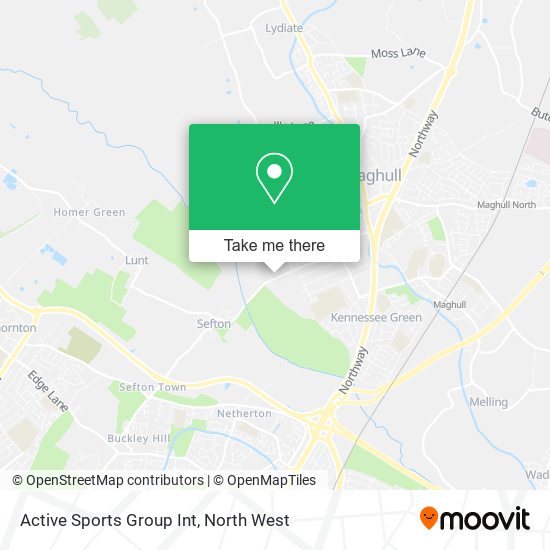 Active Sports Group Int map