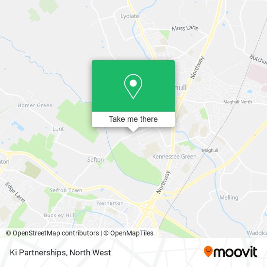 Ki Partnerships map