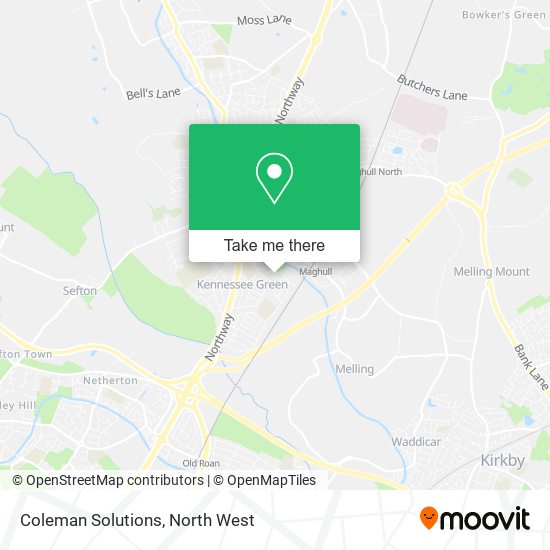 Coleman Solutions map