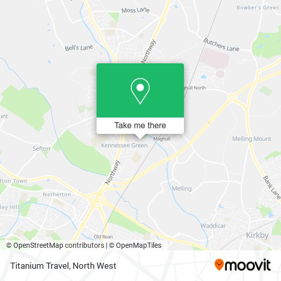 Titanium Travel map