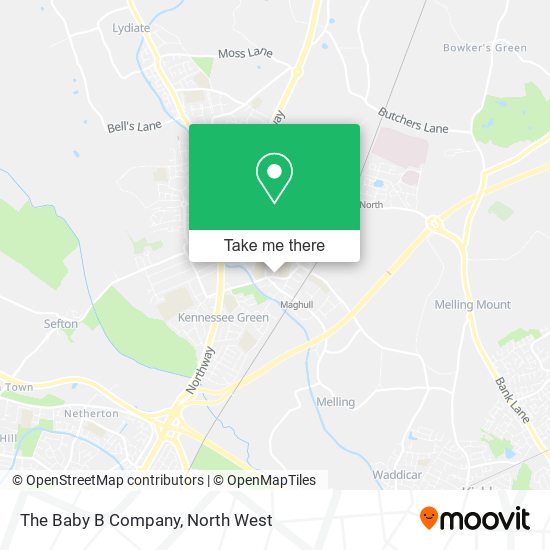 The Baby B Company map