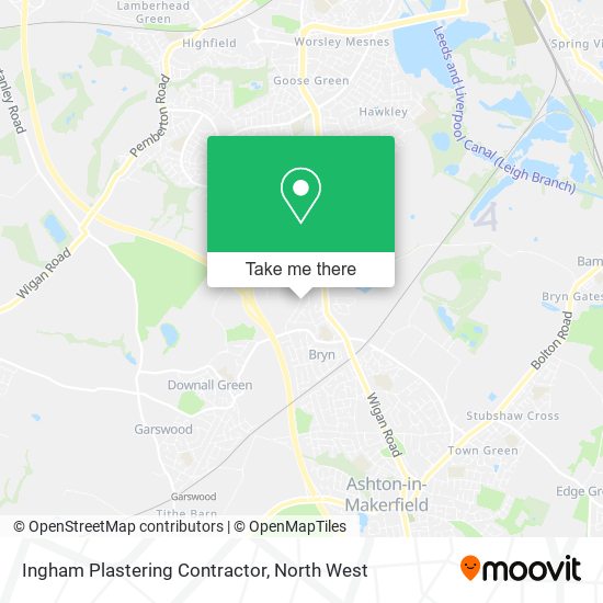 Ingham Plastering Contractor map