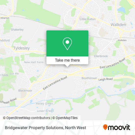 Bridgewater Property Solutions map