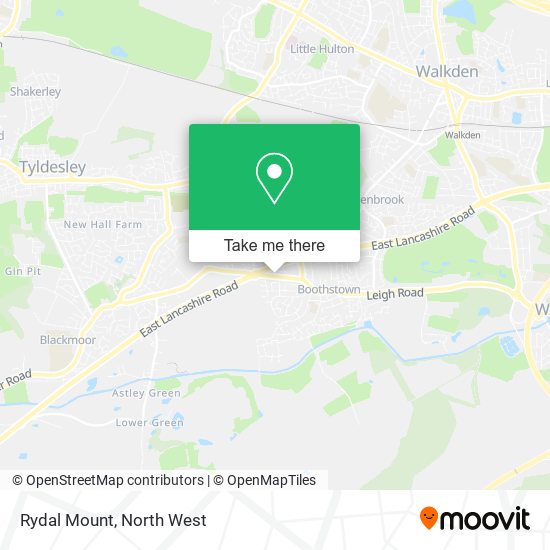 Rydal Mount map