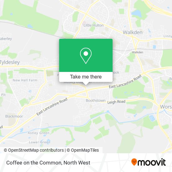 Coffee on the Common map