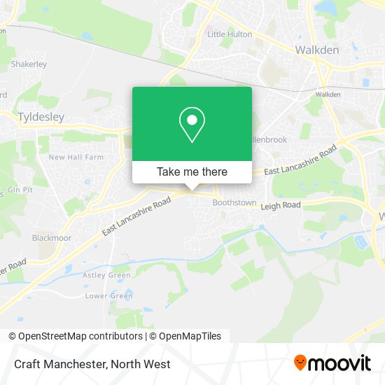Craft Manchester map