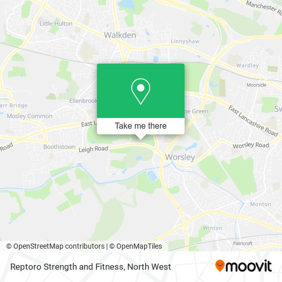 Reptoro Strength and Fitness map