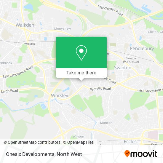 Onesix Developments map