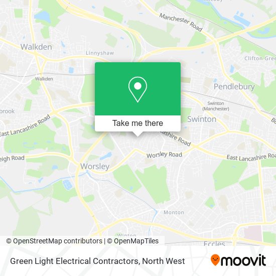 Green Light Electrical Contractors map