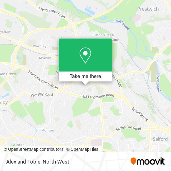 Alex and Tobie map