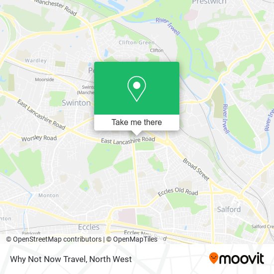 Why Not Now Travel map