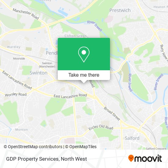 GDP Property Services map