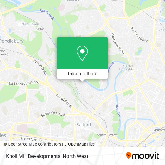 Knoll Mill Developments map