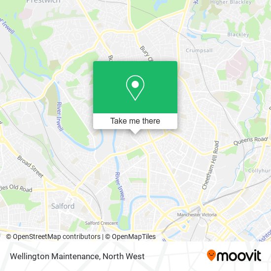 Wellington Maintenance map