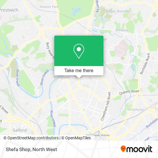 Shefa Shop map