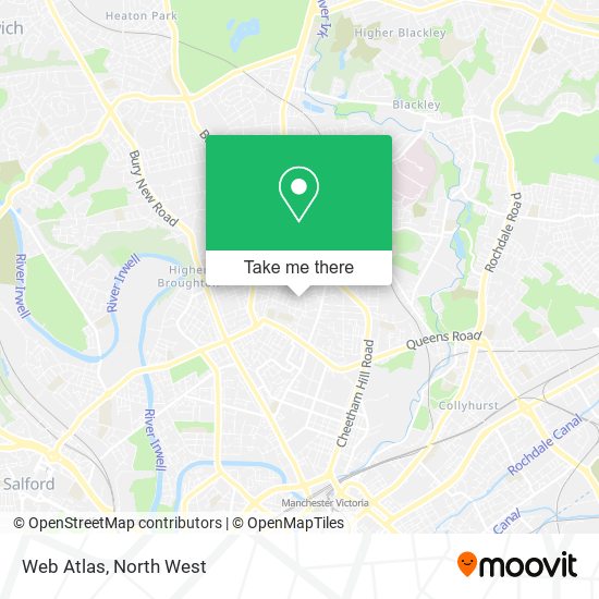 Web Atlas map