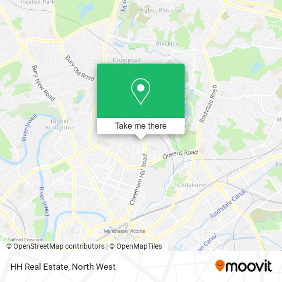 HH Real Estate map