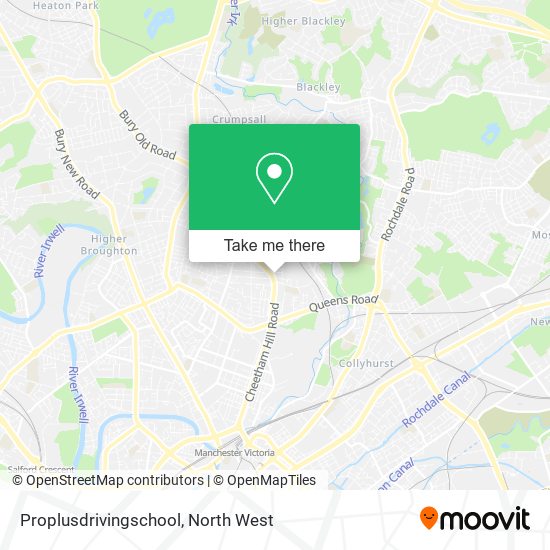 Proplusdrivingschool map