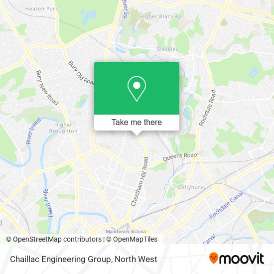 Chaillac Engineering Group map
