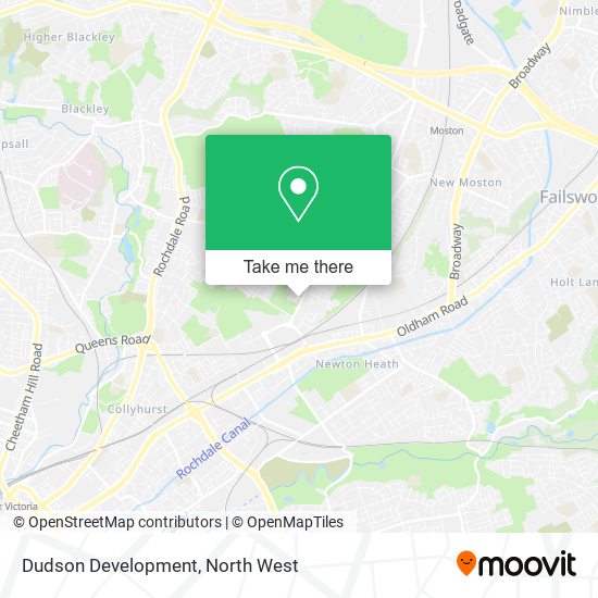 Dudson Development map