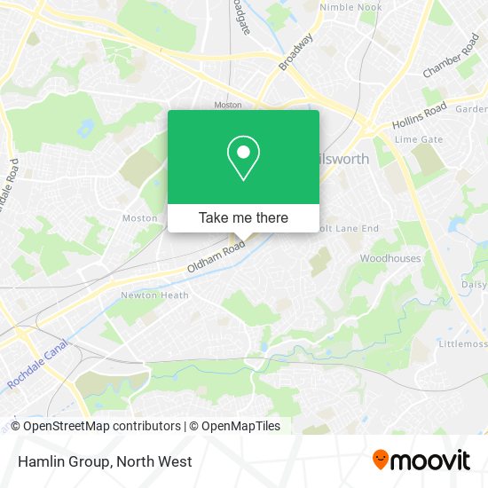 Hamlin Group map