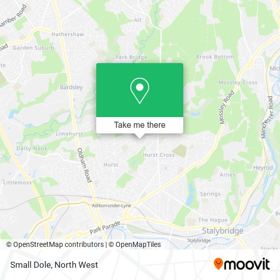 Small Dole map
