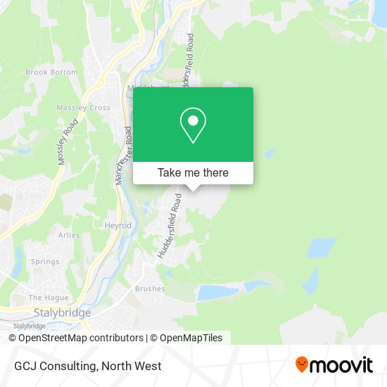 GCJ Consulting map