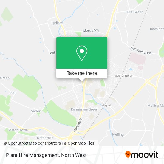 Plant Hire Management map