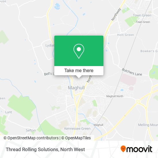 Thread Rolling Solutions map