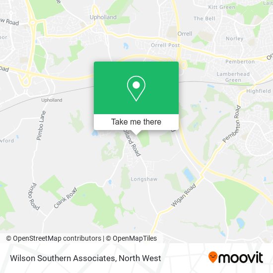 Wilson Southern Associates map