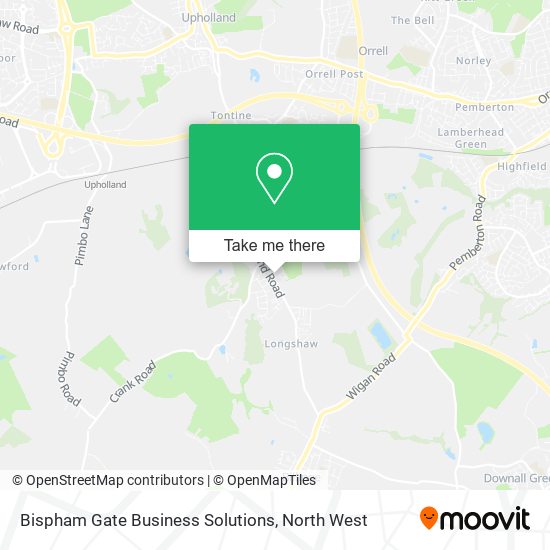 Bispham Gate Business Solutions map
