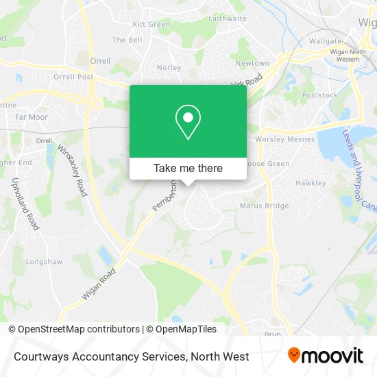 Courtways Accountancy Services map