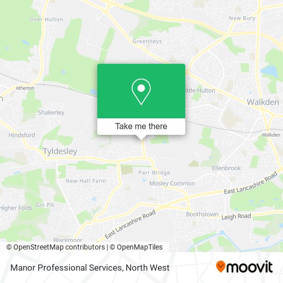 Manor Professional Services map