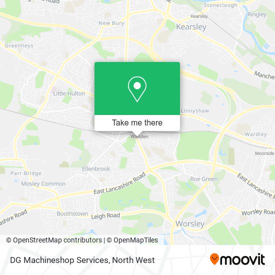 DG Machineshop Services map