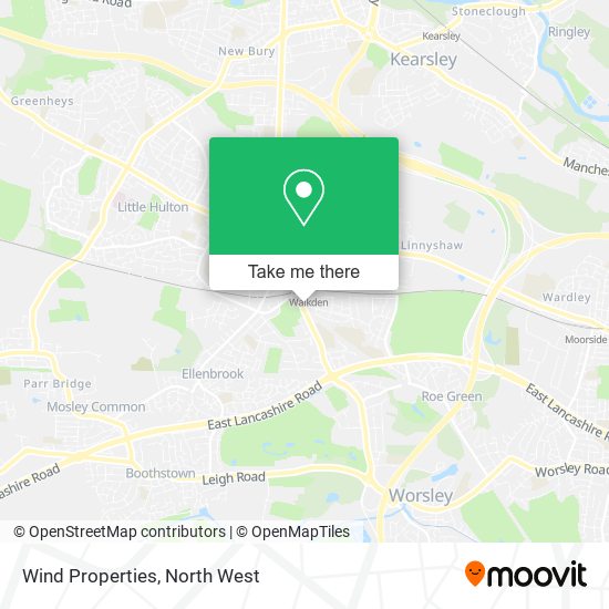 Wind Properties map