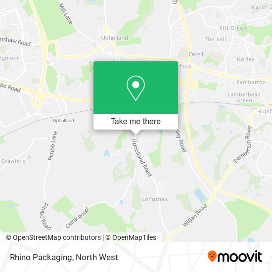 Rhino Packaging map