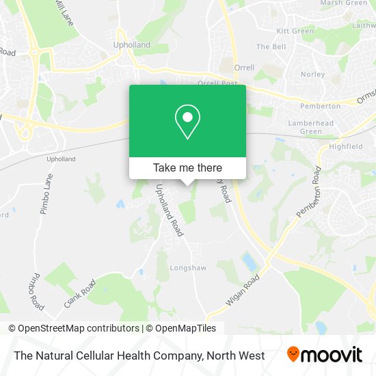 The Natural Cellular Health Company map