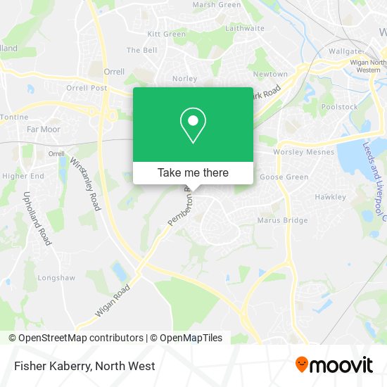 Fisher Kaberry map