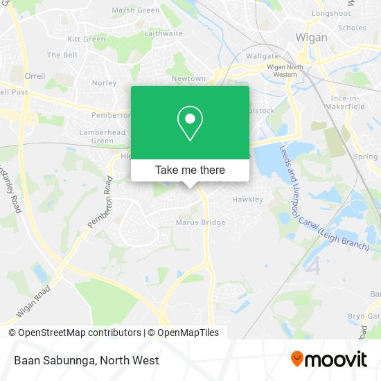 Baan Sabunnga map