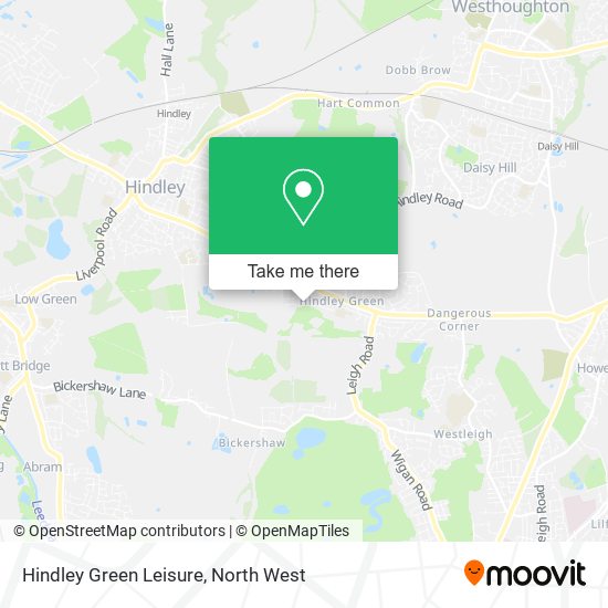 Hindley Green Leisure map