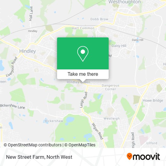 New Street Farm map