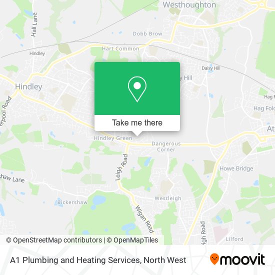 A1 Plumbing and Heating Services map