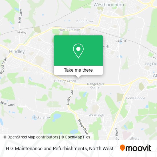 H G Maintenance and Refurbishments map