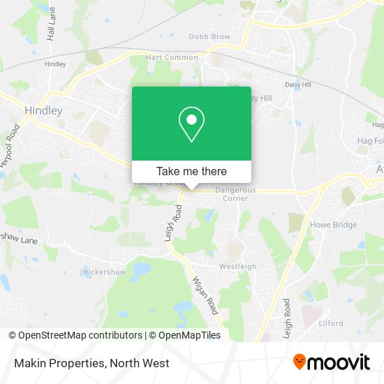 Makin Properties map
