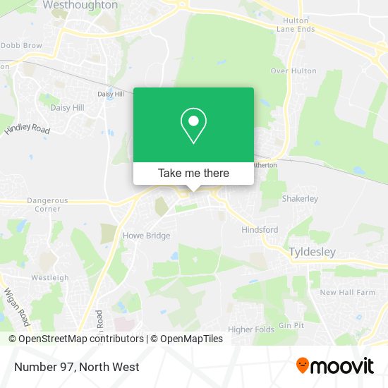 Number 97 map