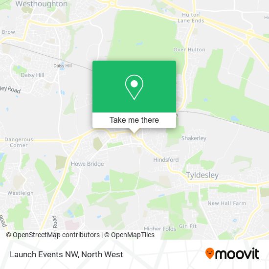 Launch Events NW map