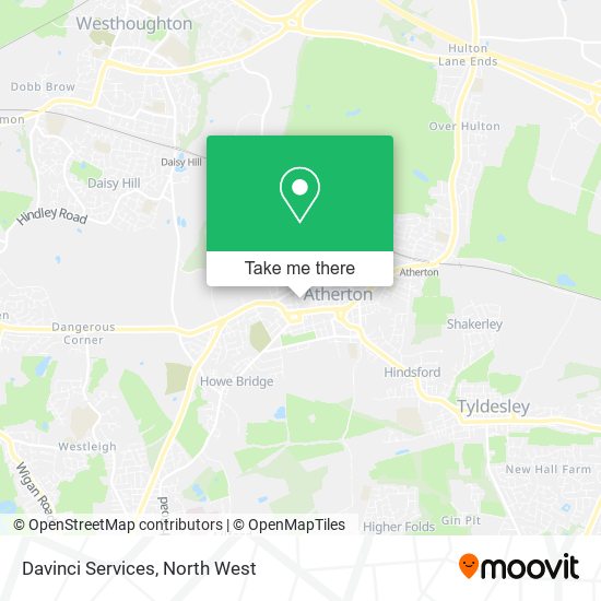 Davinci Services map