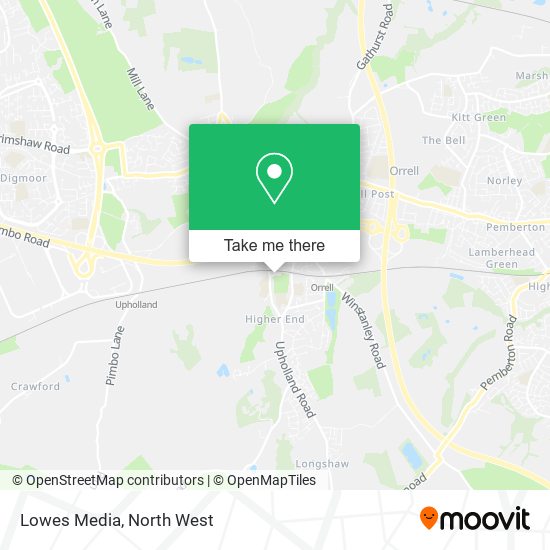 Lowes Media map
