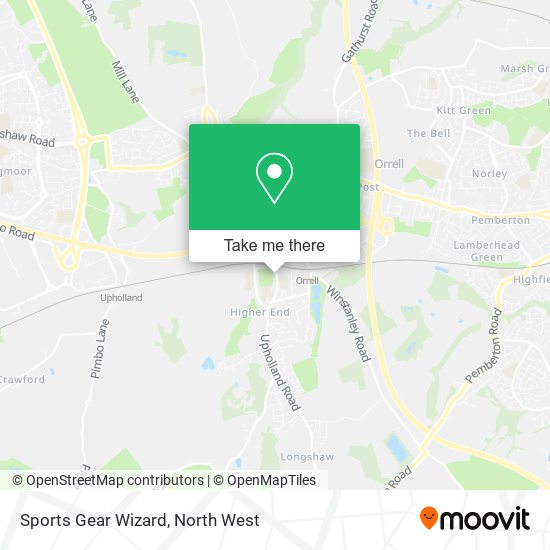 Sports Gear Wizard map