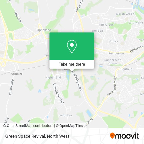 Green Space Revival map